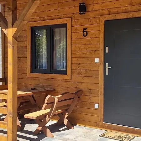 Klif-nowe Klimatyzowane Domki, 400m Od Centrum Rewala, 30m Od Morza Ferienhaus Trzęsacz