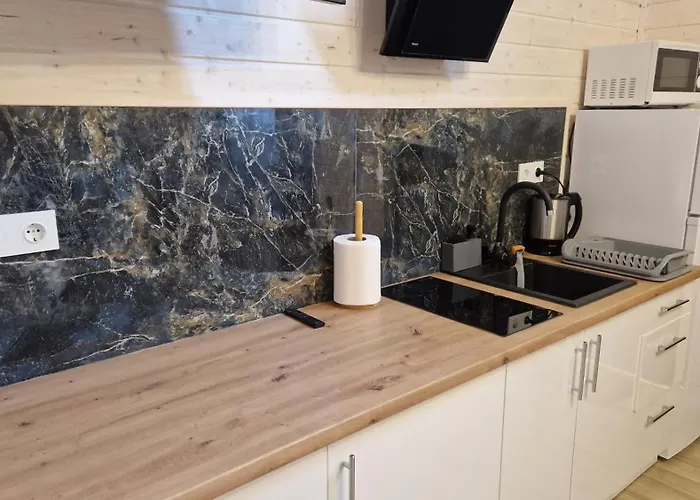 Klif-nowe Klimatyzowane Domki, 400m Od Centrum Rewala, 30m Od Morza Trzęsacz